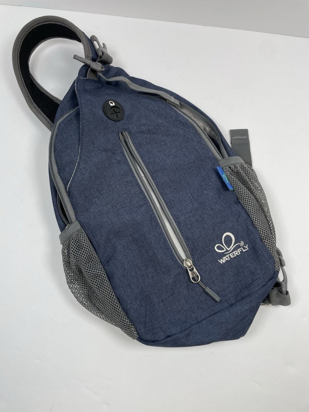Waterfly Crossbody Sling Handbag Travel Backpack Hiking Bag Navy